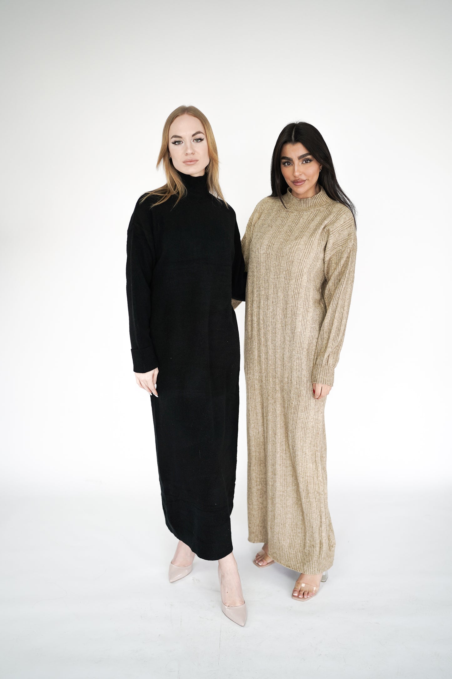 Winter Abaya schwarz