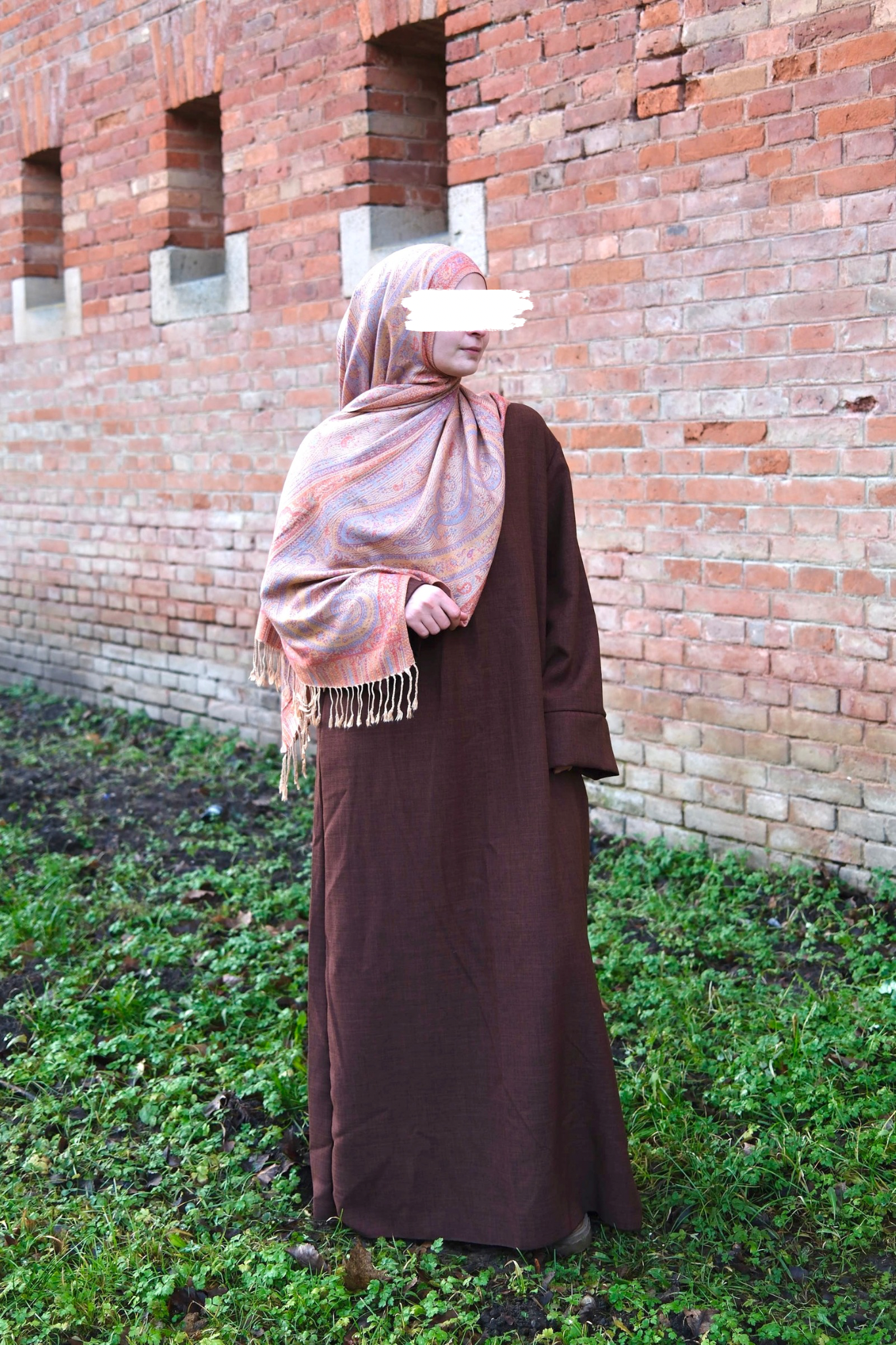 Pashmina Hijab Orange