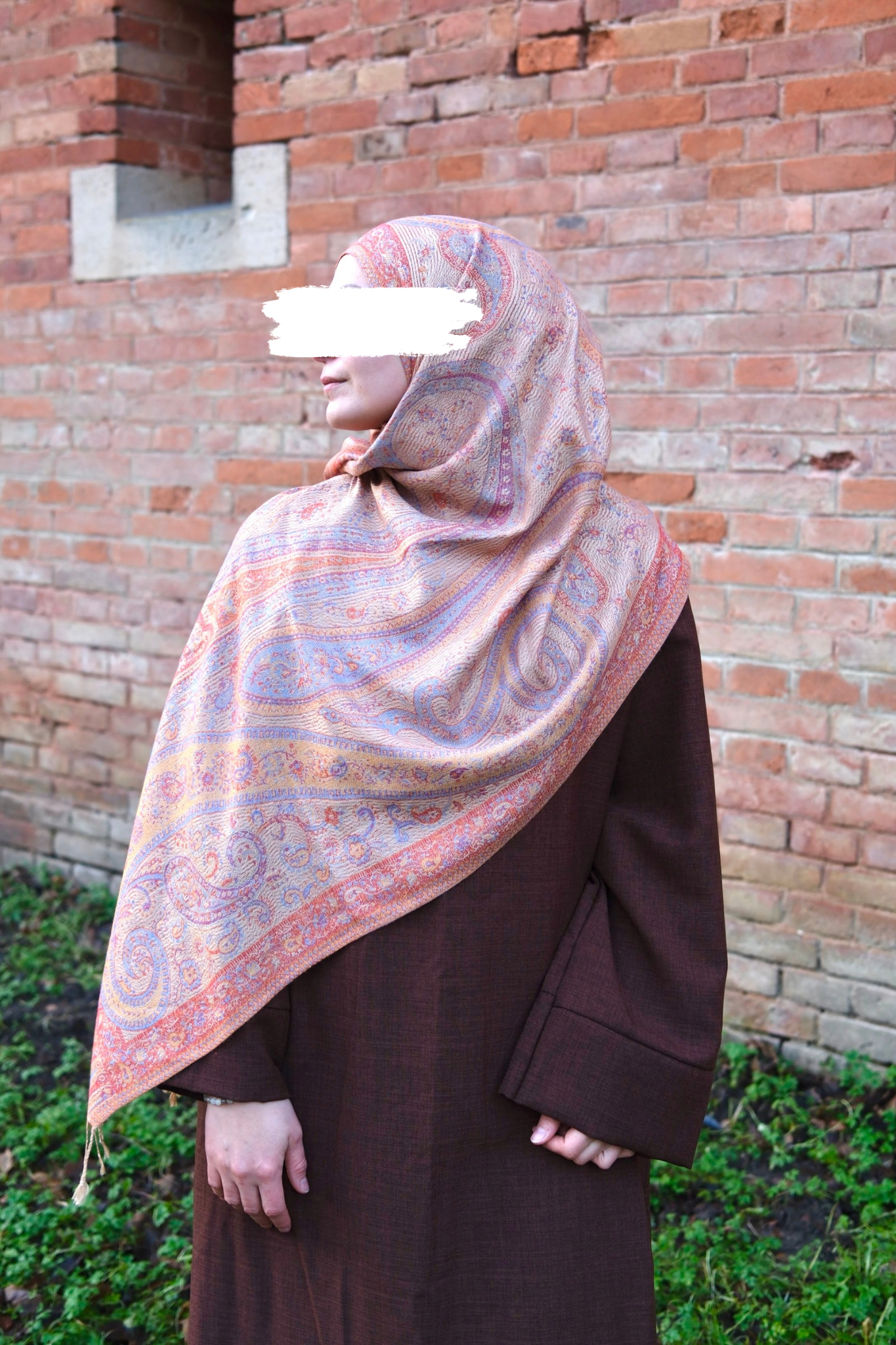 Pashmina Hijab Orange