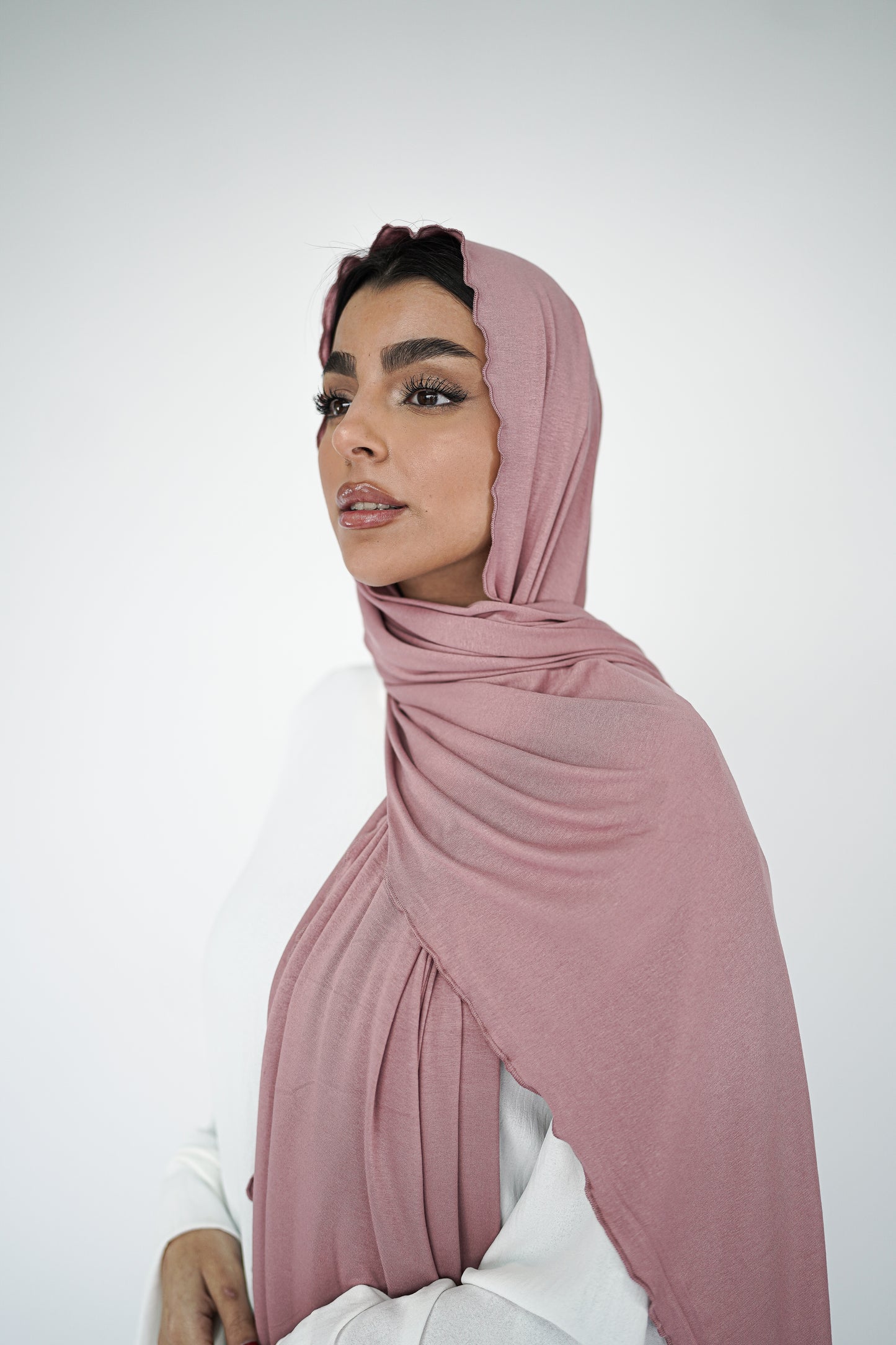 Soft Jersey Schal Pink