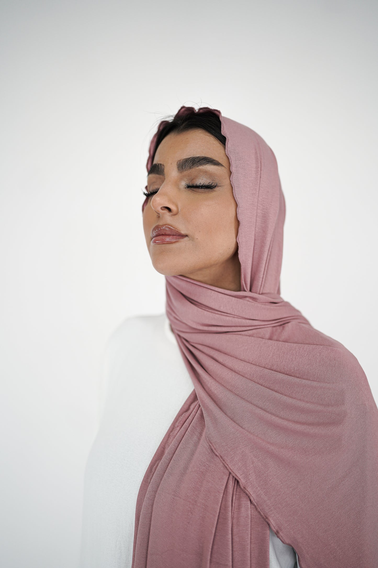Soft Jersey Schal Pink