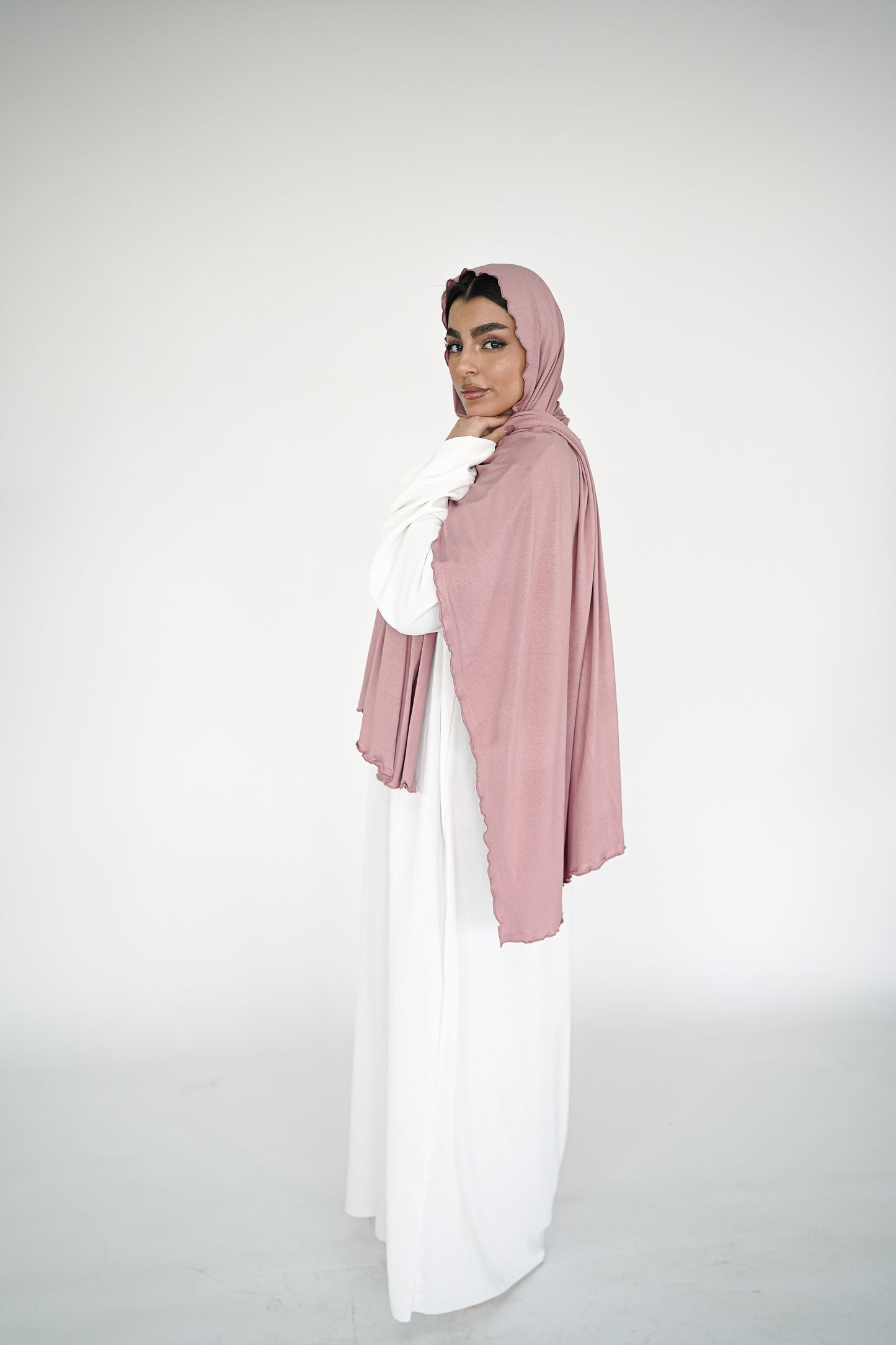 Soft Jersey Schal Pink