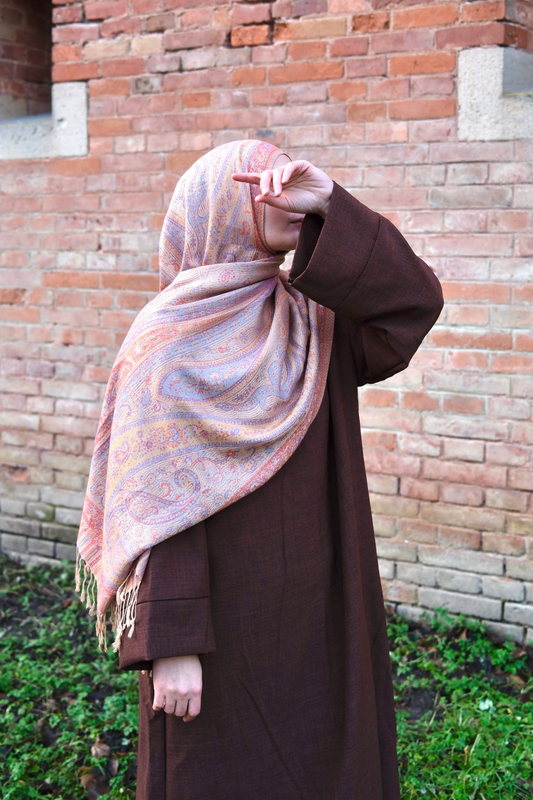 Pashmina Hijab Orange