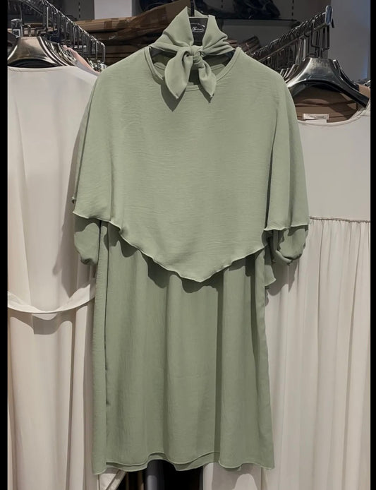 Kinder Khimar Abaya set mint