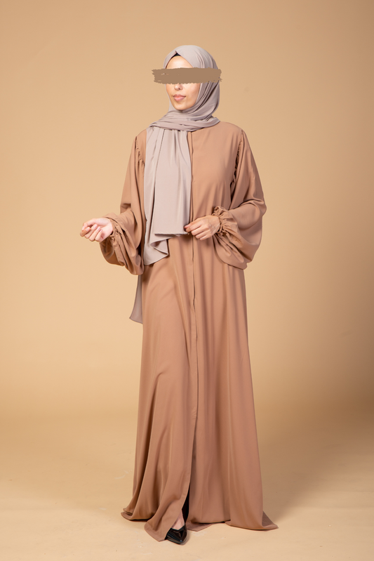 Zümra Abaya warmbeige